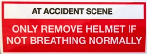 Helmet Sticker