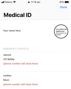MedicalIDScreen